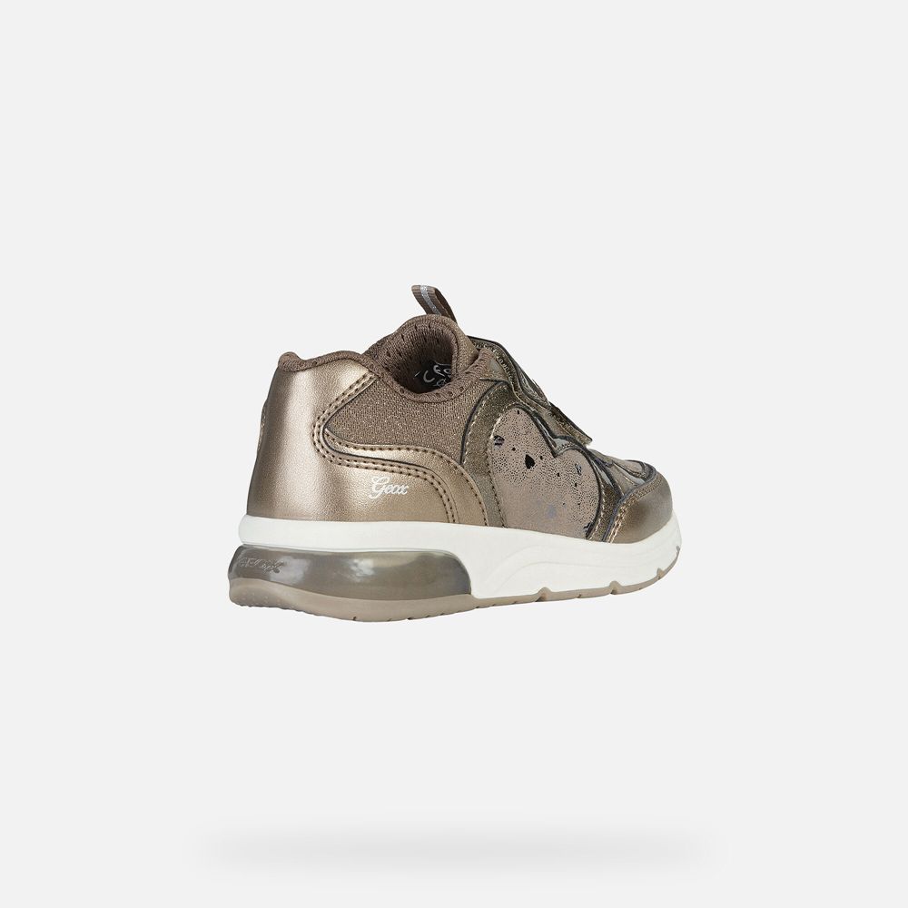 Geox Kiz Çocuk Spor Ayakkabı Altın - Spaceclub - VBY-193762